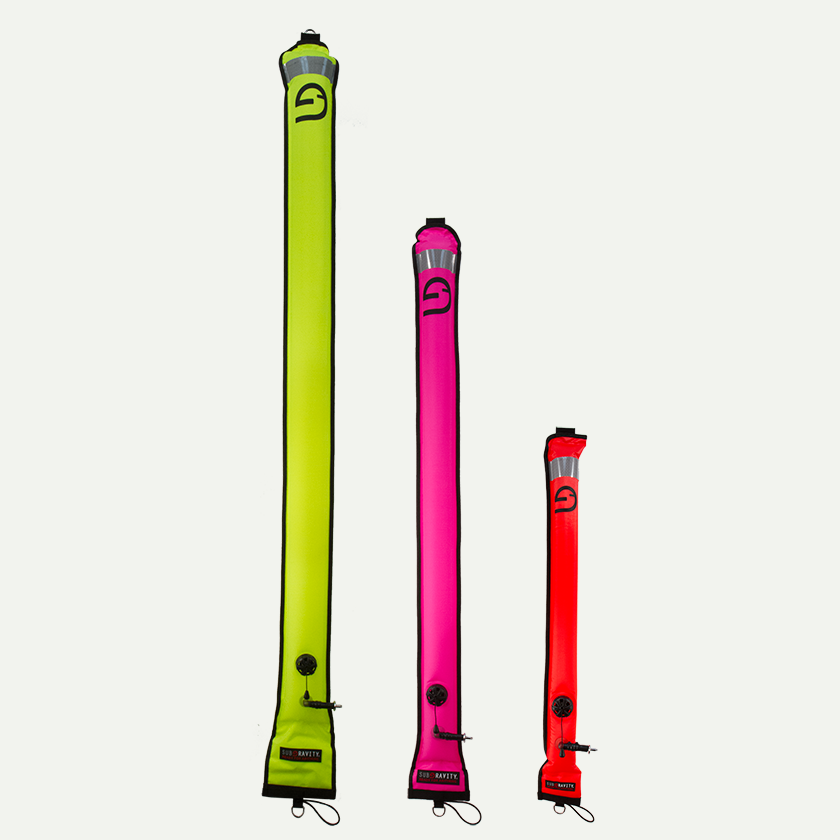 Single Bungee Surface Marker Buoy (aka SMB/DSMB) - CLEARANCE - Image 2