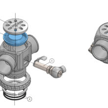 X-CCR ADV T-piece X Parts