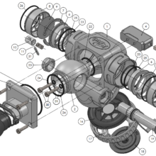 X-CCR BOV Shrimp L Parts