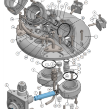 FLEX eCCR Top Head Parts