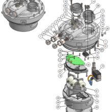 FLEX2 CCR Head 18500-C Parts