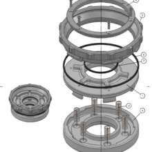 Scrubber Lid F2 Parts