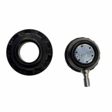 New (old stock) Manual Add Valve and CL fitting - Oxy