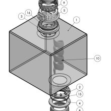 FX-CCR Counterlung INH Parts